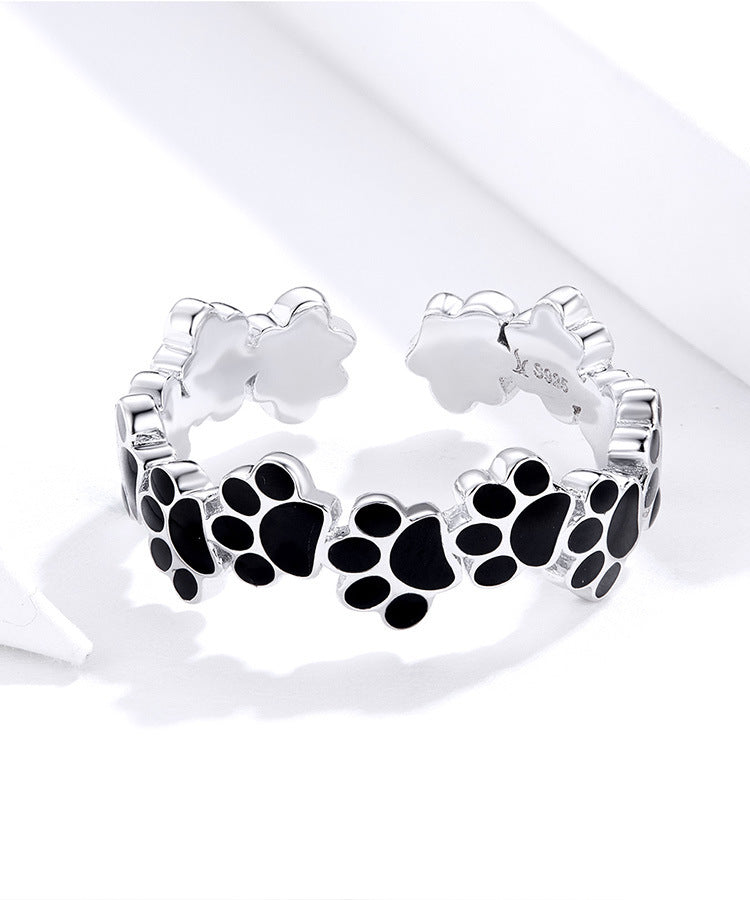 Black Paw Ring