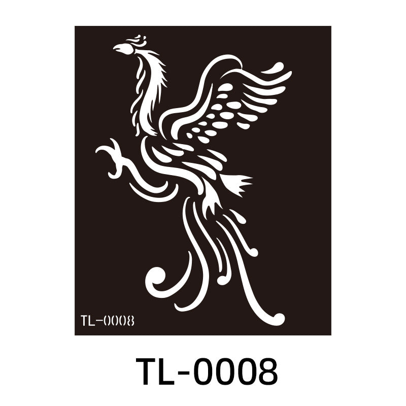 Hollow Tattoo Sticker Juice Inkjet Tattoo