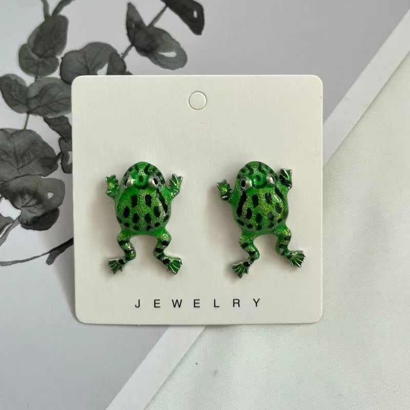 Frog Cute Personality Animal Vintage Earrings