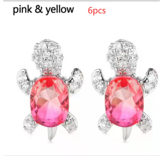 Cute Little Animal Niche Design Earrings Jewelry Stud Earrings