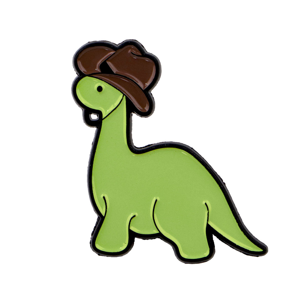 Denim Little Dinosaur Brooch Cartoon Badge