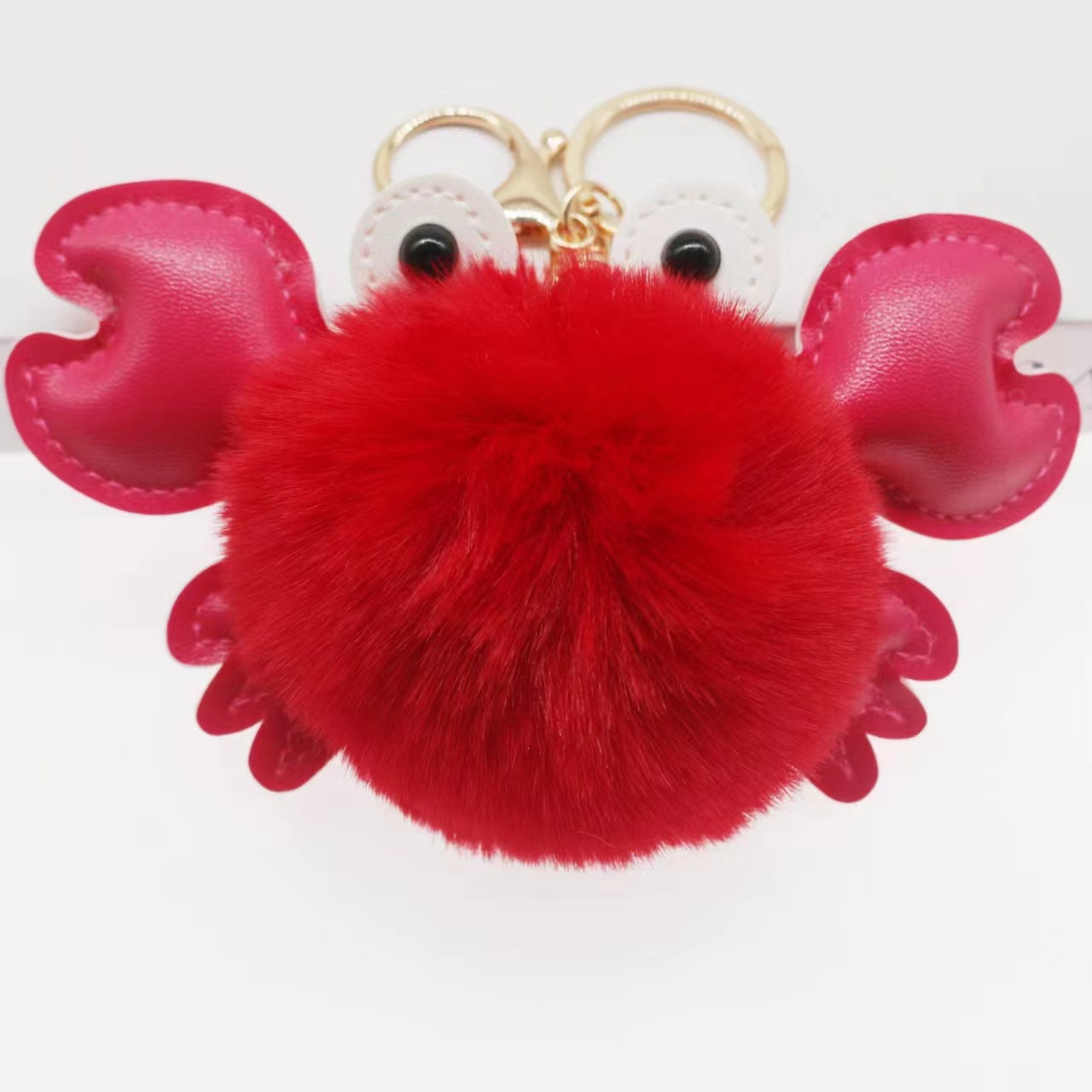 Cartoon Cute Crab Keychain Pendant