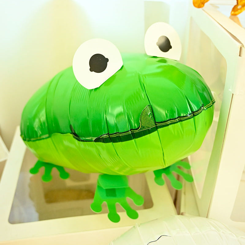 Walking Balloon Cartoon Animal Pet Walking Aluminum Film Helium Children's Toy