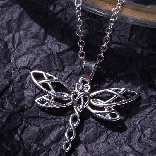 Pendant Simple Alloy Silver Plated Jewelry Necklace