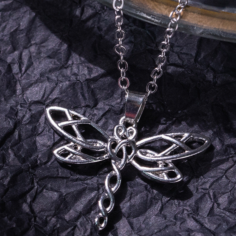 Pendant Simple Alloy Silver Plated Jewelry Necklace