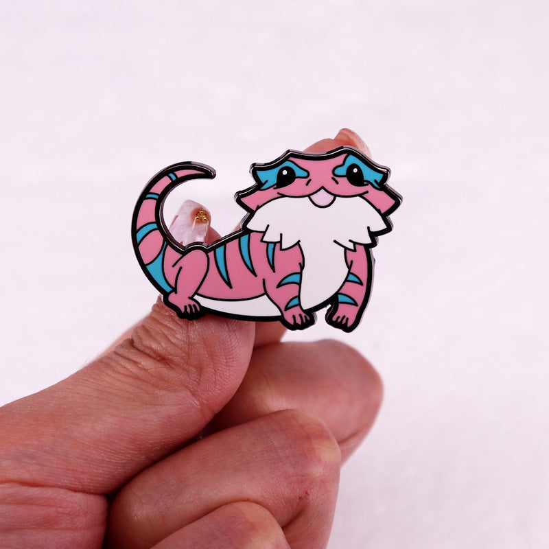 Lizard Brooch Badge Accessories