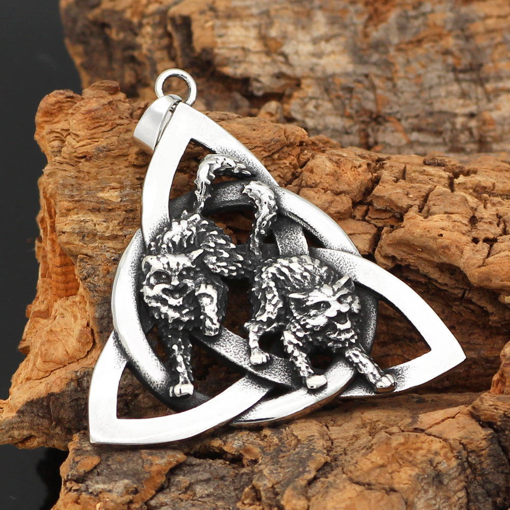 Trendy Stainless Steel Jewelry Pendant Ladies Necklace