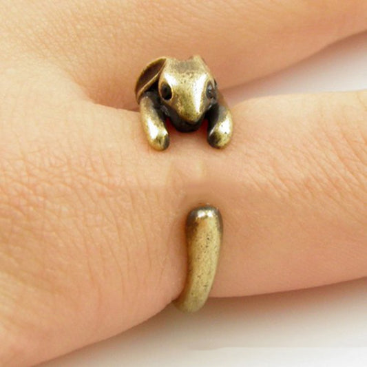 To Animal Rabbit Rings For Men And Women