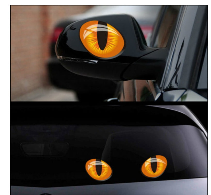 Car Rearview Mirror Eye Car Sticker