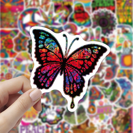 Personality Doodle Suitcase Notebook Suitcase Skateboard Car Sticker