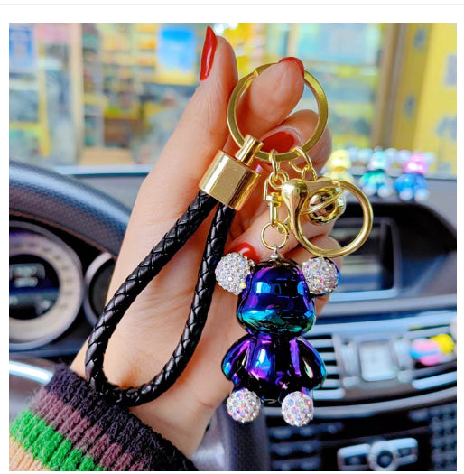 Cartoon Cute Resin Keychain Pendant