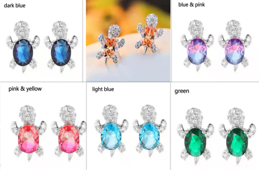 Cute Little Animal Niche Design Earrings Jewelry Stud Earrings