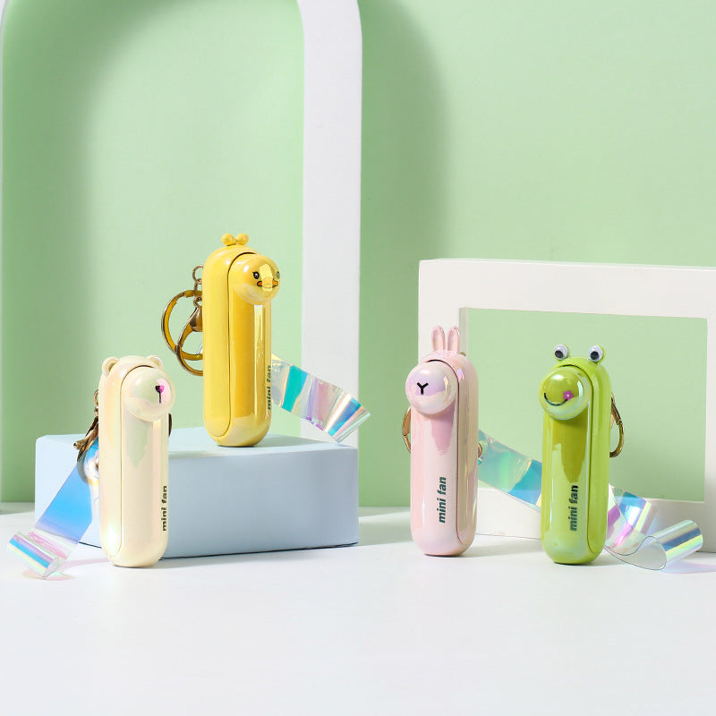 Portable Small USB Office Keychain Mute Fan