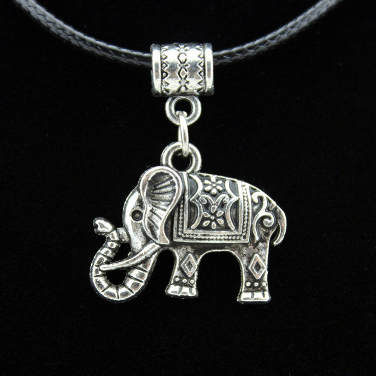 Alloy Elephant Necklace Earrings Jewelry Suit Lot