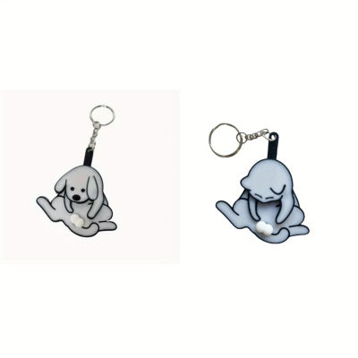 Creative Kitten Acrylic Pendant Keychain Student Cartoon Schoolbag Pendant