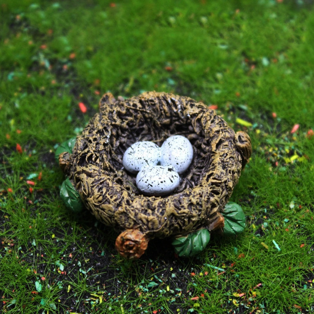 Cute Simulation Of Bird Nest Ornaments