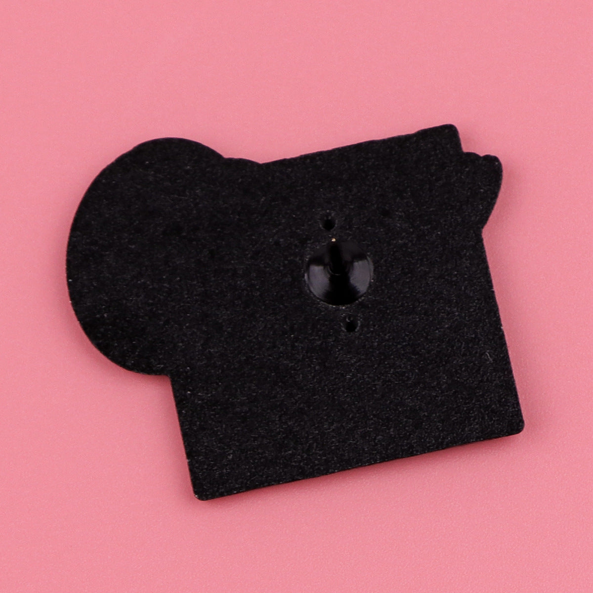 Animal Quotations Cat Black Bear Brooch Badge Clothing Backpack Ornament