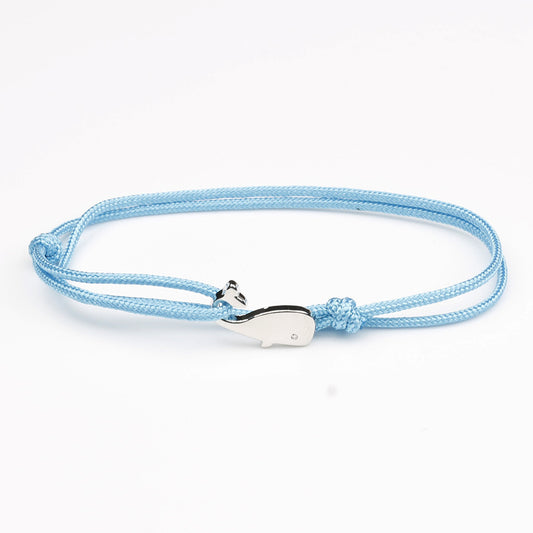 Boat Anchor Women's Cute Dancing Whale Bracelet