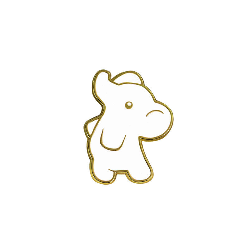 Cute Cartoon Creativity Metal Brooch Decorations