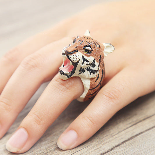 Zodiac Ring Fashion 3D Animal Shape Ring