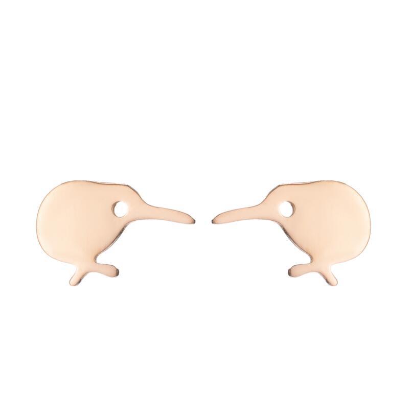 Simple Animal Earrings Bee Dolphin Earrings Plating Korean Style Earrings