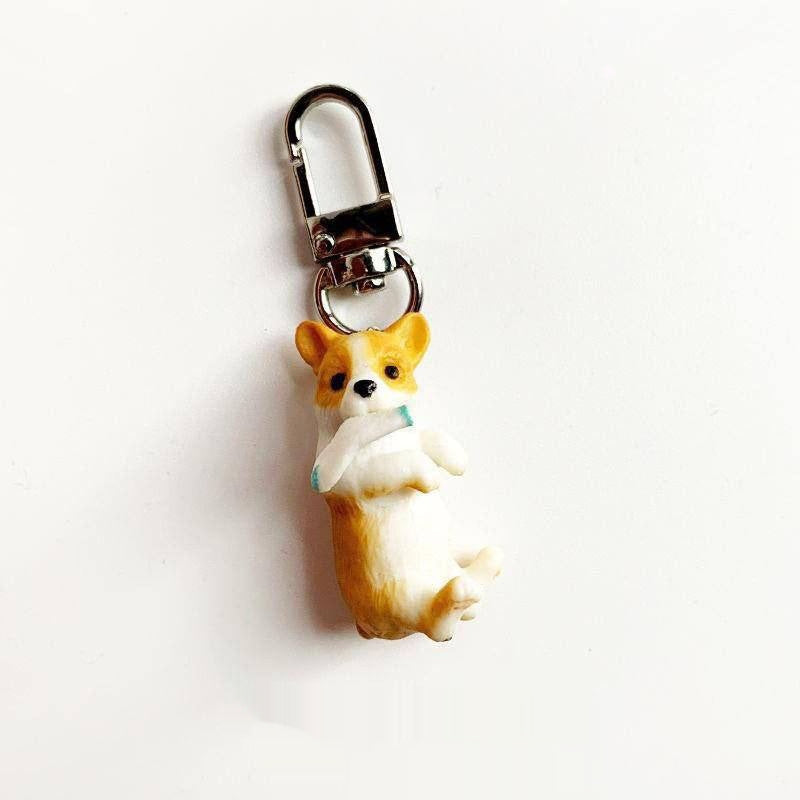 Adorable Kitten Brooch Holding Branches