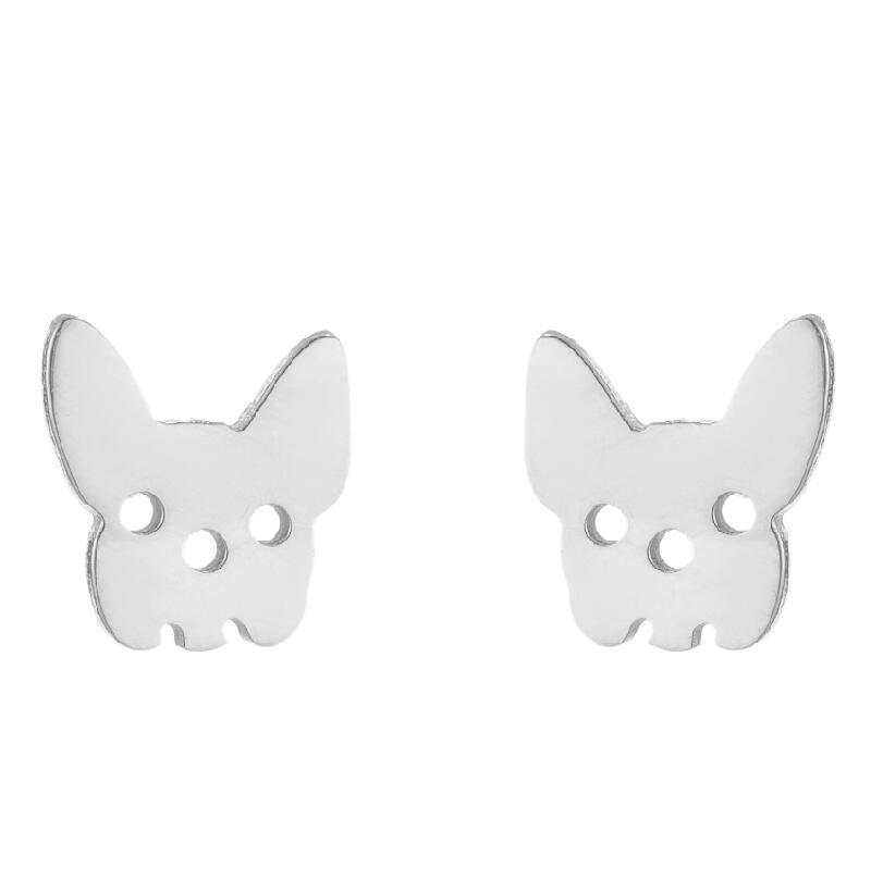 Simple Animal Earrings Bee Dolphin Earrings Plating Korean Style Earrings