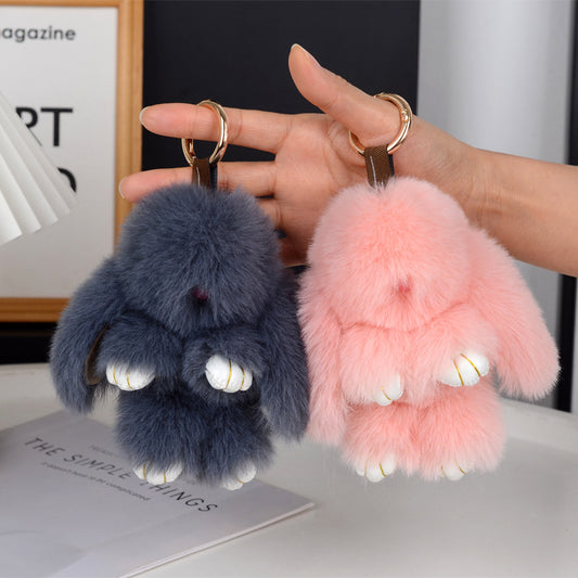 Creative Cartoon Plush Rabbit Keychain Pendant