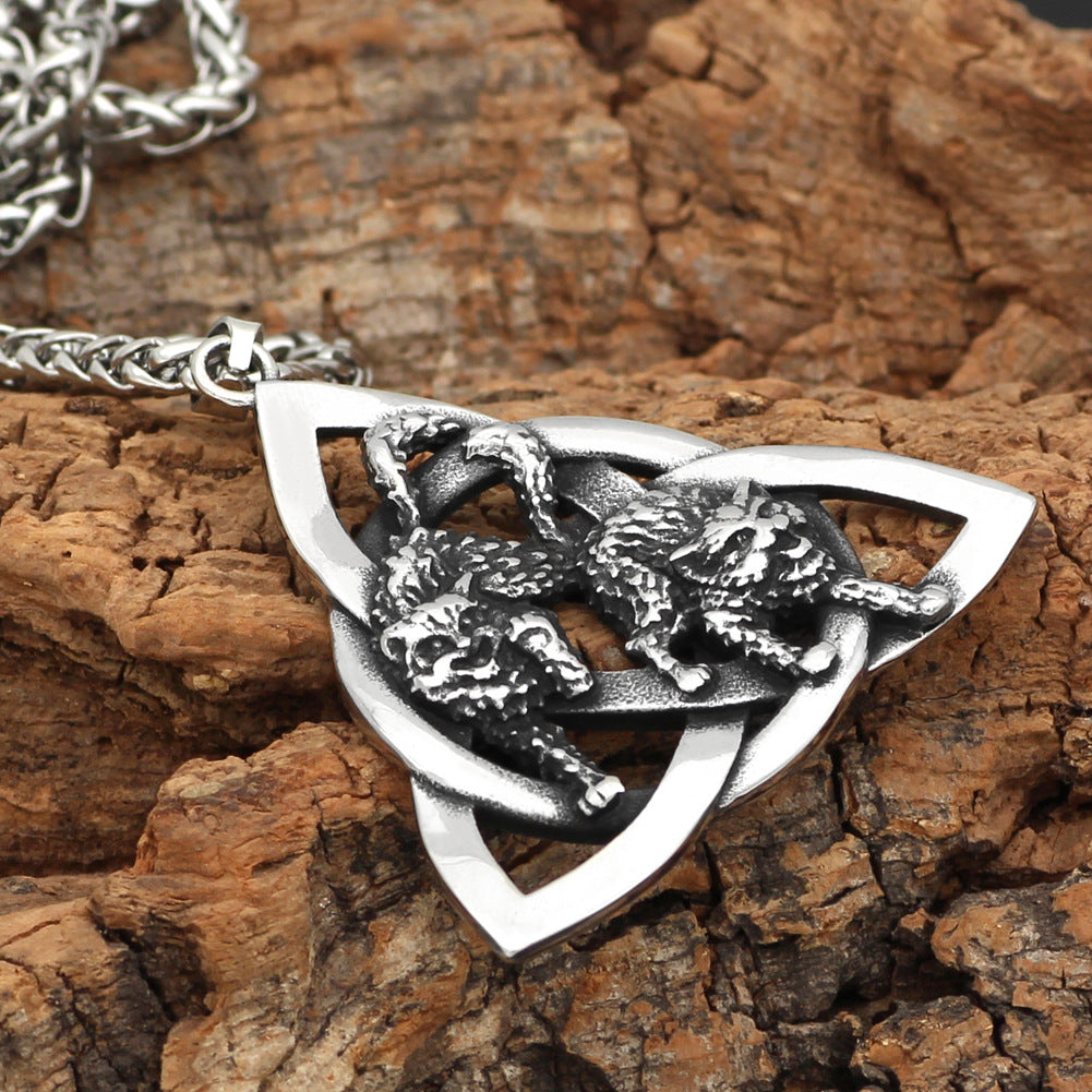 Trendy Stainless Steel Jewelry Pendant Ladies Necklace