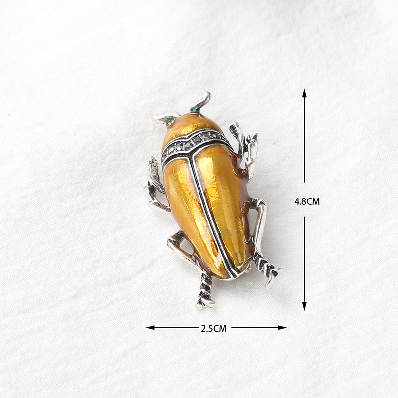 Exaggerated Versatile Beetle Animal Party Brooch