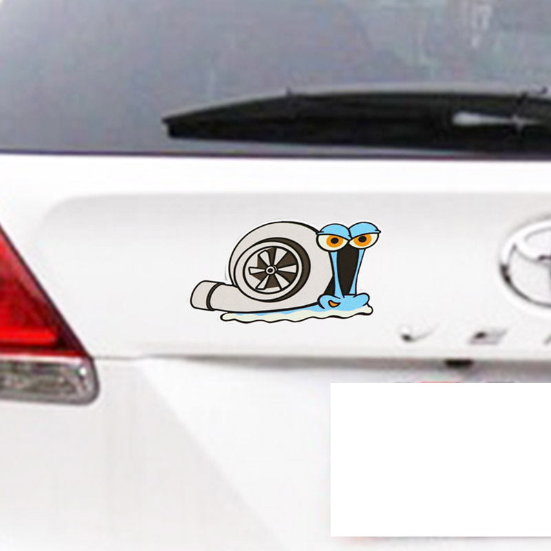Snail Car Sticker Reflective Color Bumper