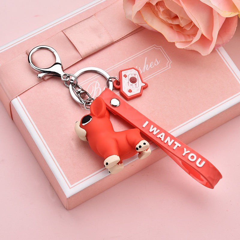Puppy keychain