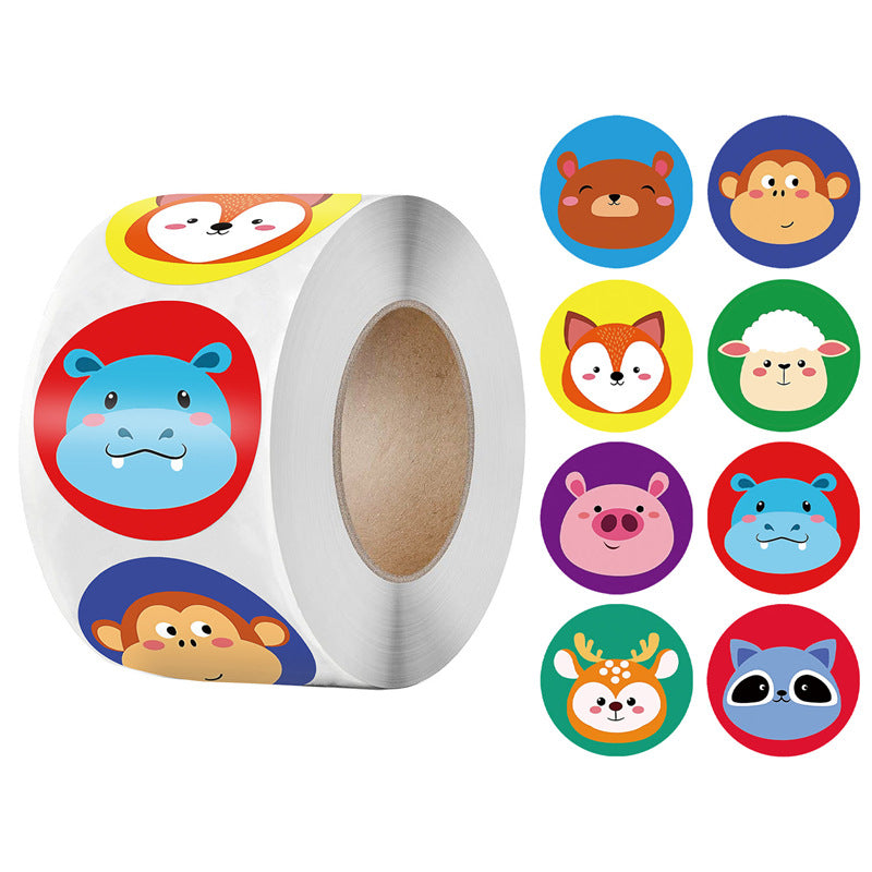 Children's Cartoon Animal Stickers Cute