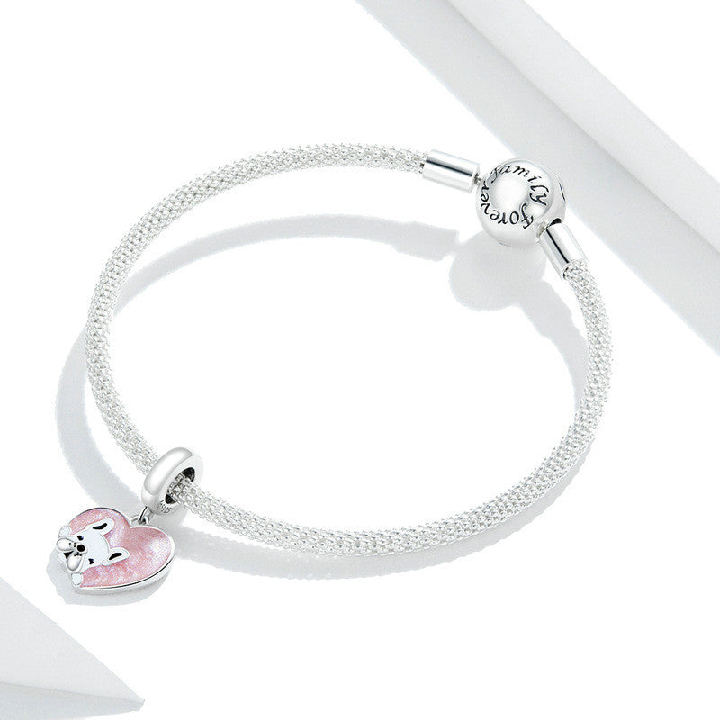 Heart-shaped Oil Drop Pendant Jewelry Accessories