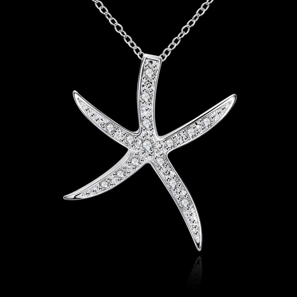 Jewelry Stone Set Sea Single Pendant Without Chain