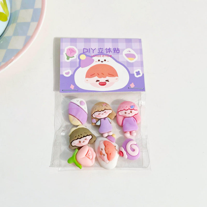 Original Cute Water Cup 3d Three-dimensional Sticker