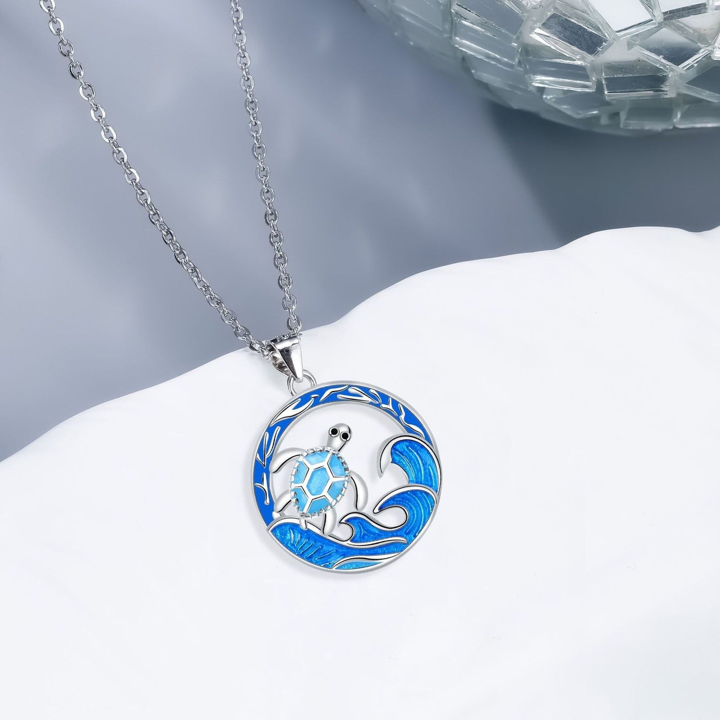 Ocean Series Sea Turtle Necklace Personalized Fashion Women's Summer Jewelry