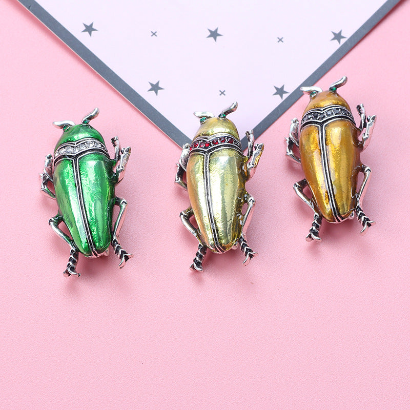 Exaggerated Versatile Beetle Animal Party Brooch