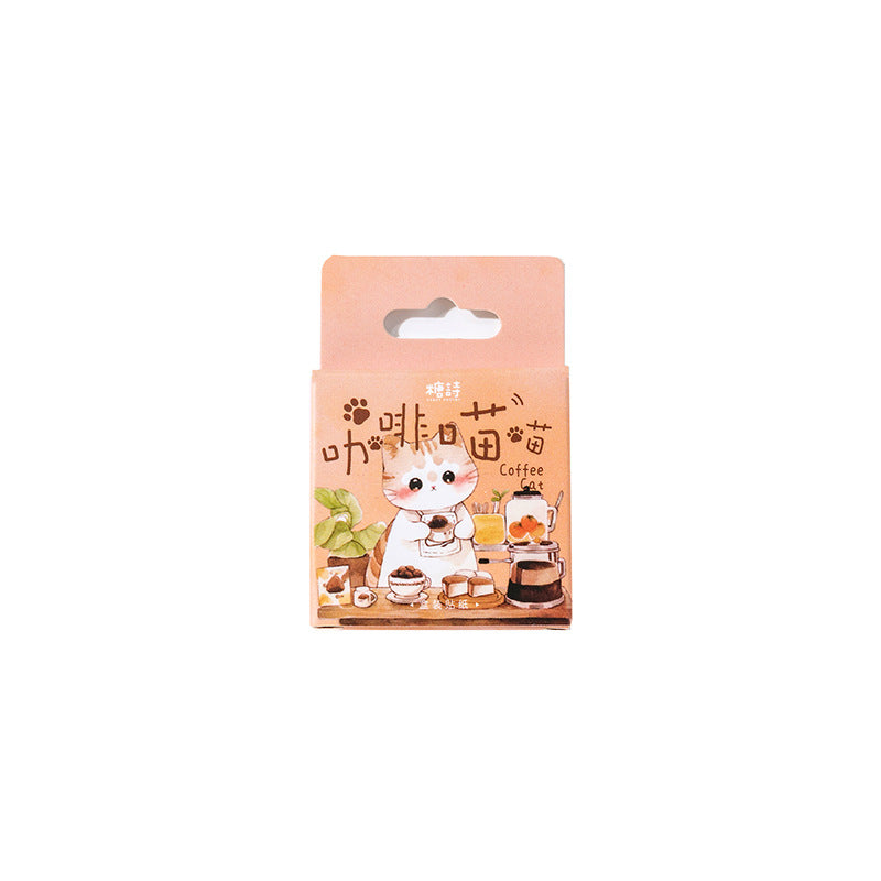 Stickers Cute Pet And Animal Love Fun Cat Sealing Paste Notebook DIY Decorative Stickers