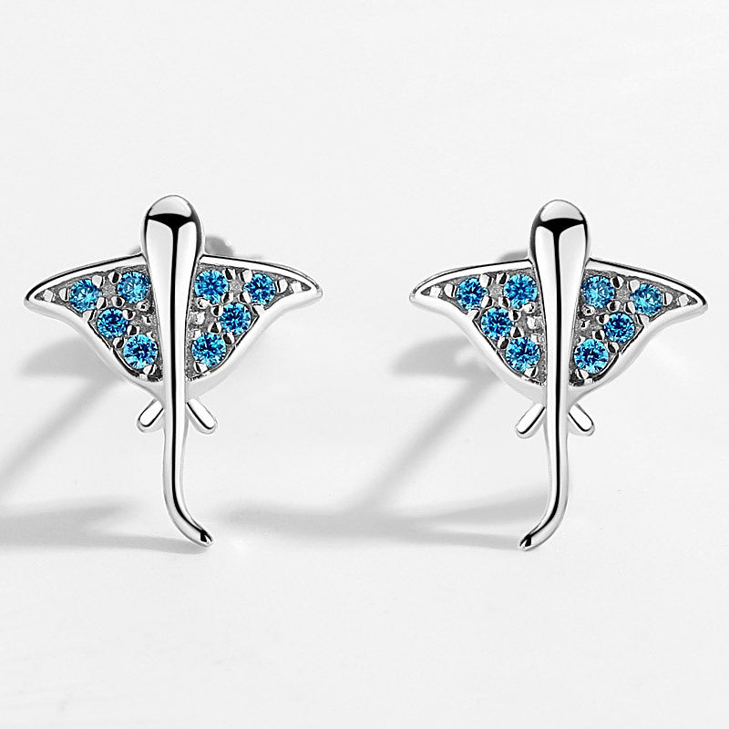 Sterling Silver Stud Earrings Featuring Dainty  Adorable Animal Designs