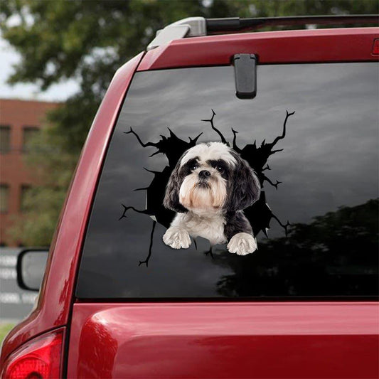 Smiling Rottweiler Body Sticker, Car Window Sticker, Reflective And Waterproof