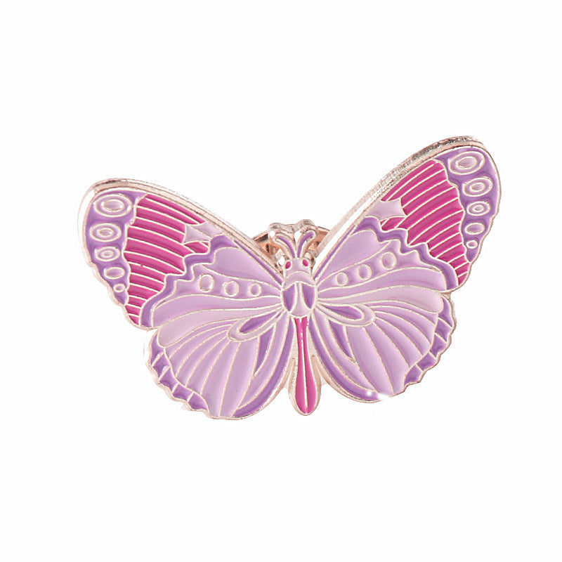 Colorful Butterfly Insect Alloy Brooch Creative