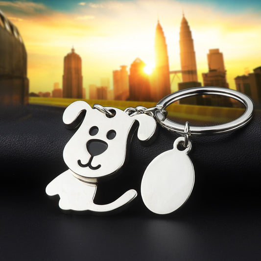 Creative Head-shooking Dog Keychain Automobile Hanging Ornament Pet Store Opening Gifts
