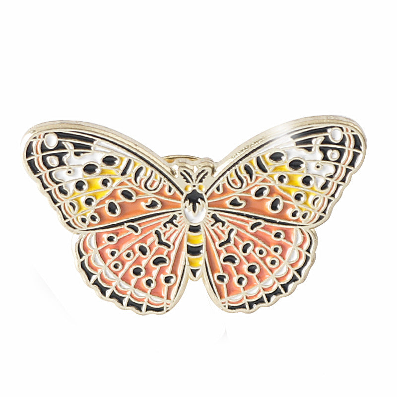 Colorful Butterfly Insect Alloy Brooch Creative