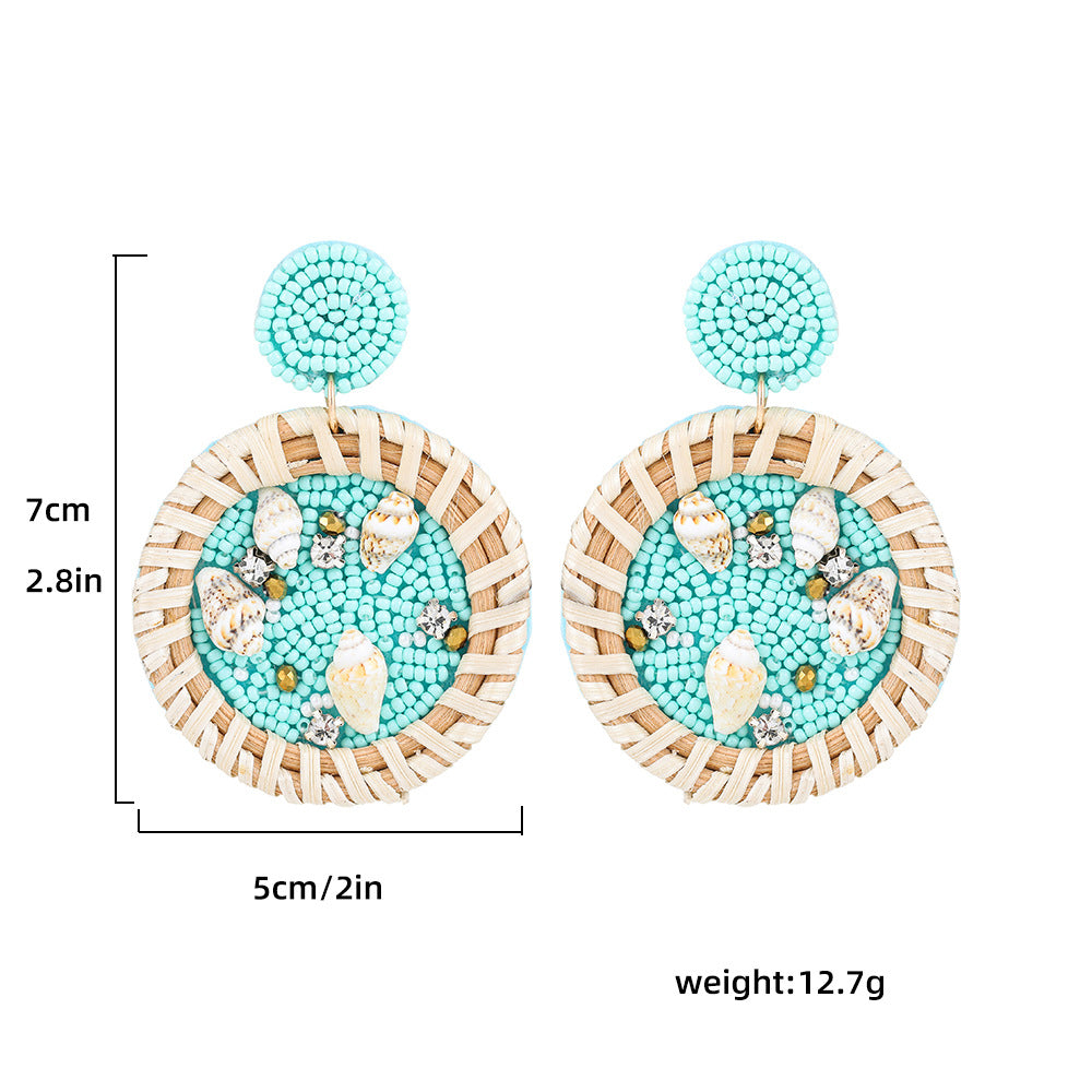 Fashion Marine Animal Color Simple Earrings