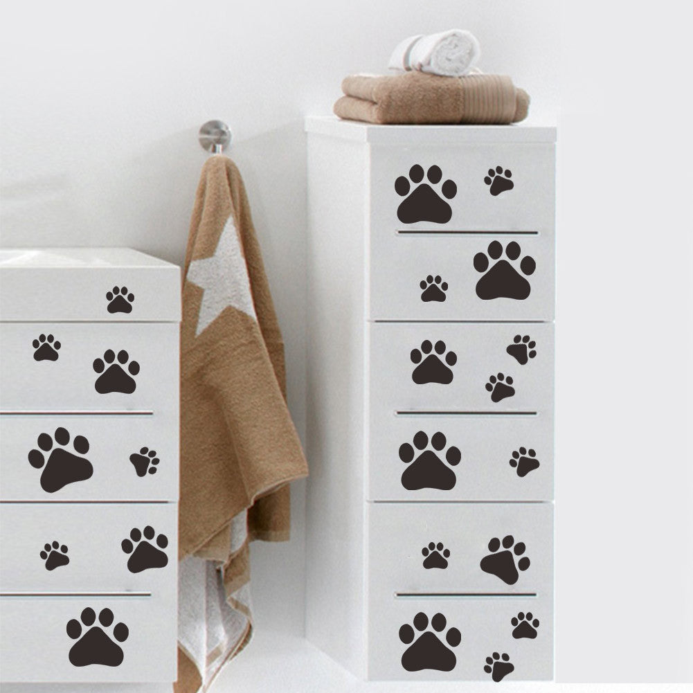 Paw Print Wall Stickers