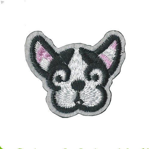 Cartoon Black Cat Pattern Cloth Sticker Embroidery Adhesive Patch