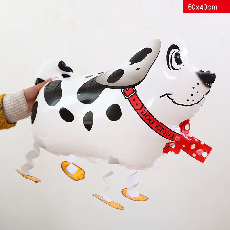 Walking Balloon Cartoon Animal Pet Walking Aluminum Film Helium Children's Toy