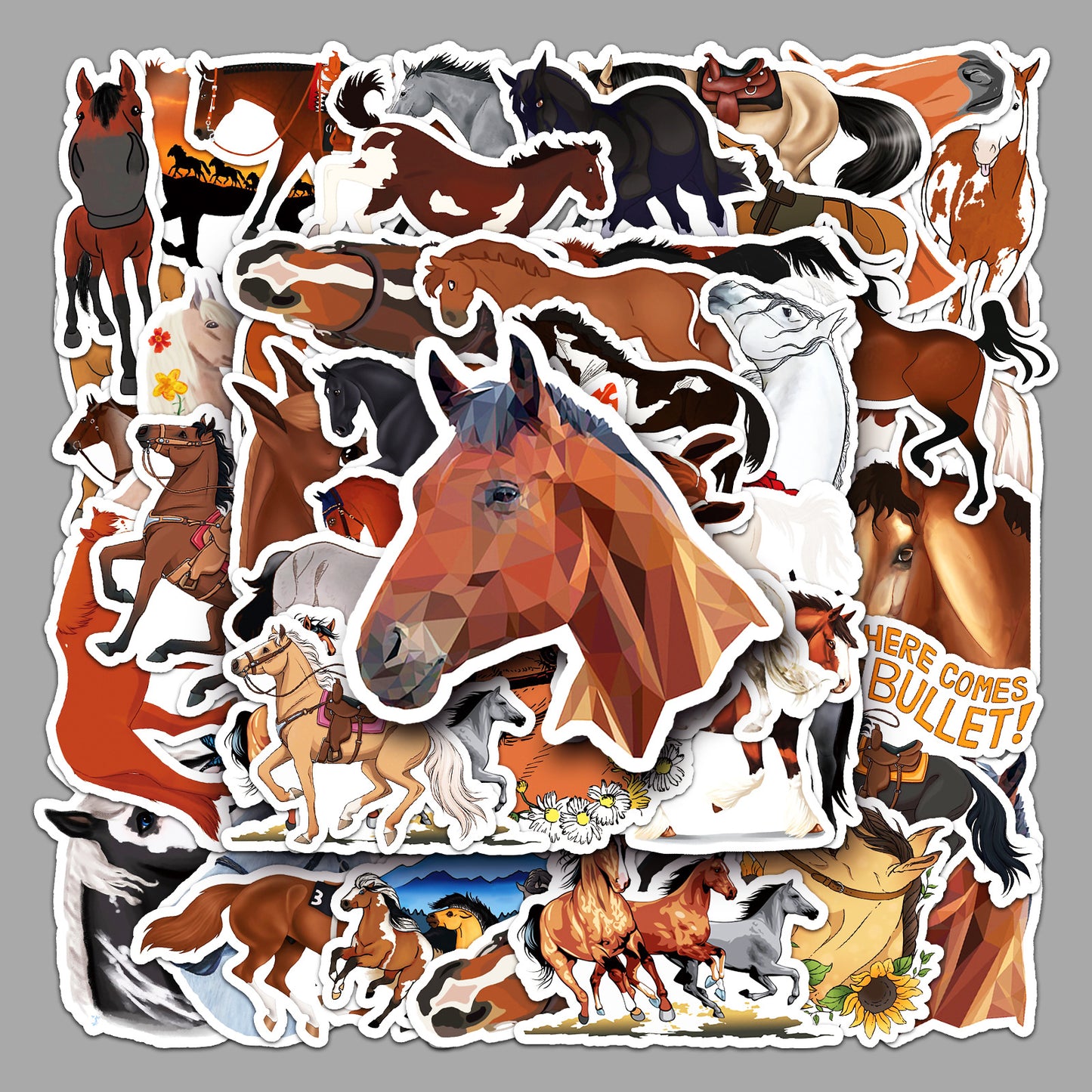 Personalized Cartoon Animal Graffiti Sticker