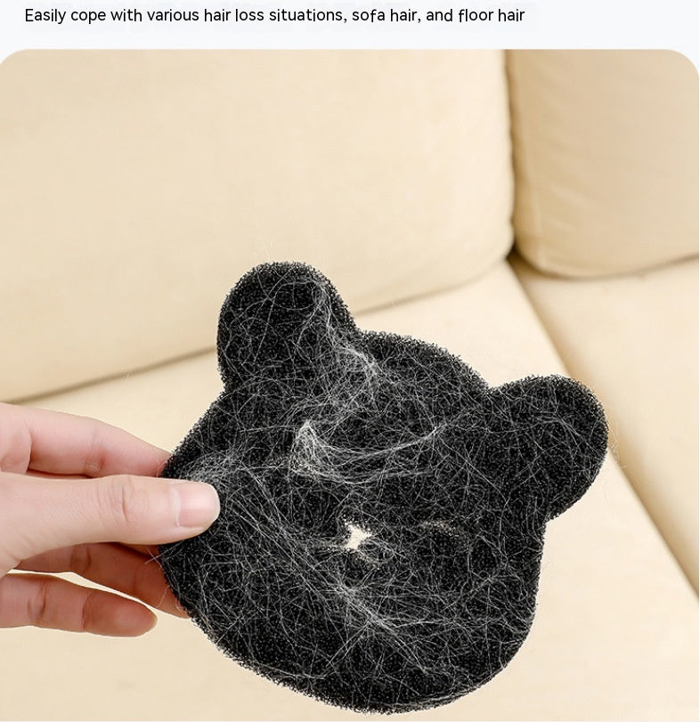 Little Bear Hair Sticker Washing Machine Pet Hair Filter